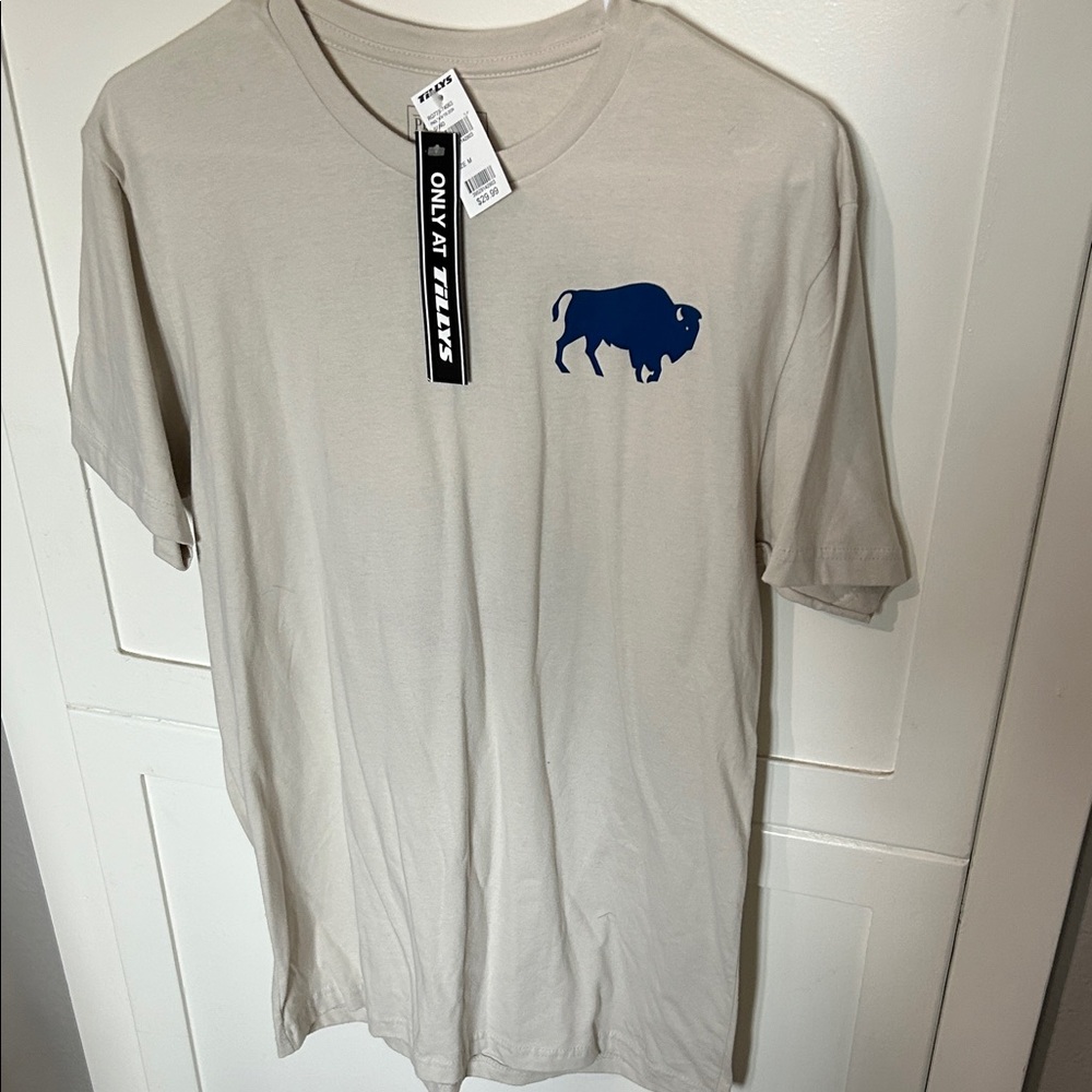 Pendleton Tan Tee with Blue Buffalo Graphic